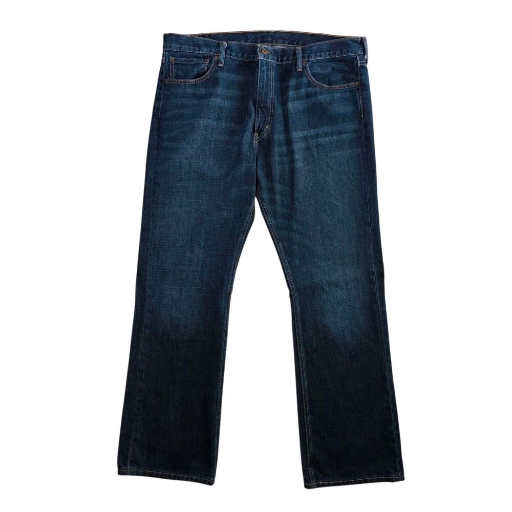 Mens Levi's 527 Denim Jeans Size 40×32 Dark Wash Bootcut Cowboy Rodeo Western